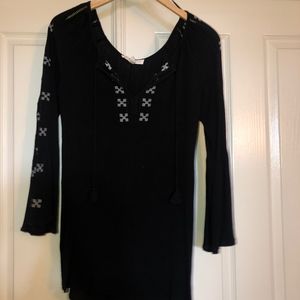 Black Beachy Coverup
